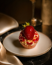 Strawberry Crunch Cupcakes