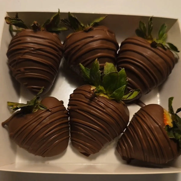 Hand-dipped chocolate covered strawberries